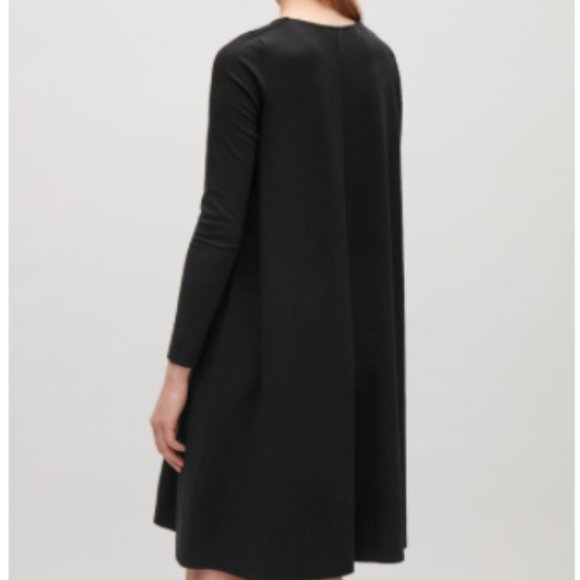 NWOT COS Contrast-front Jersey Dress - Picture 2 of 4